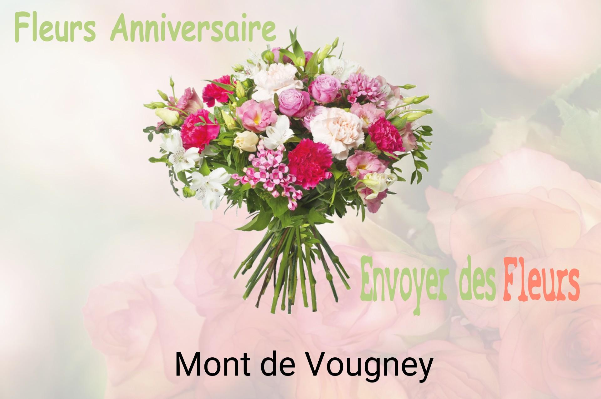 Bouquet de fleurs d’anniversaire livré à Mont-de-Vougney